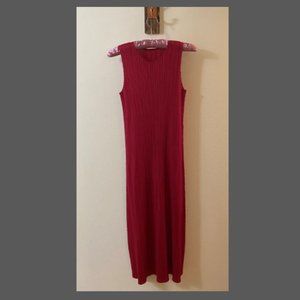 Issey Miyake Pleats Please Sleeveless Midi Dress